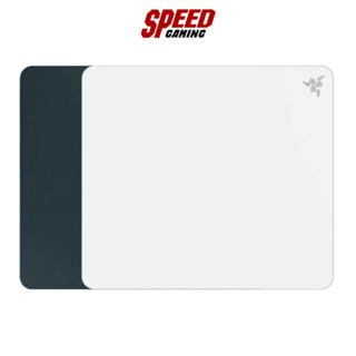 RAZER ATLAS GLASS MAT MOUSE PAD (เมาส์แพด) BLACK / WHITE / By Speed Gaming