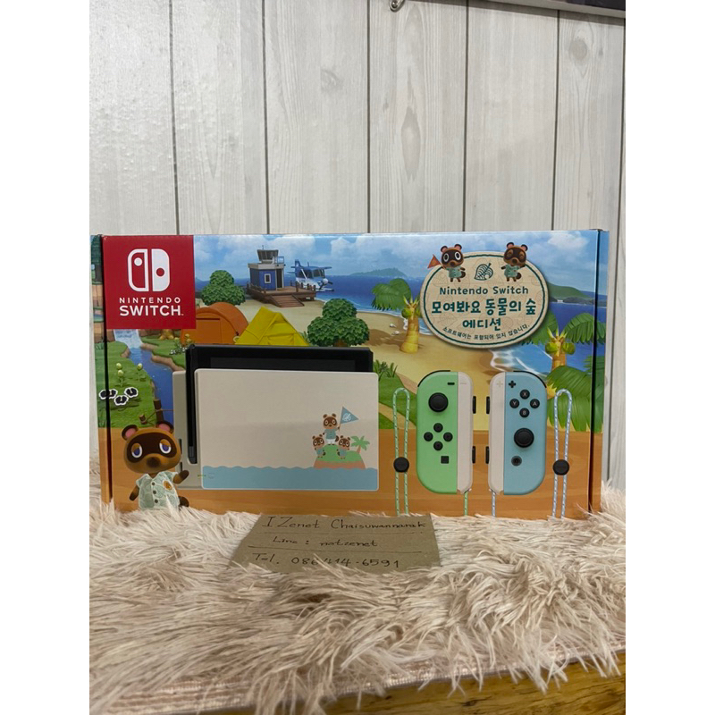 nintendo switch animal crossing limited มือ1