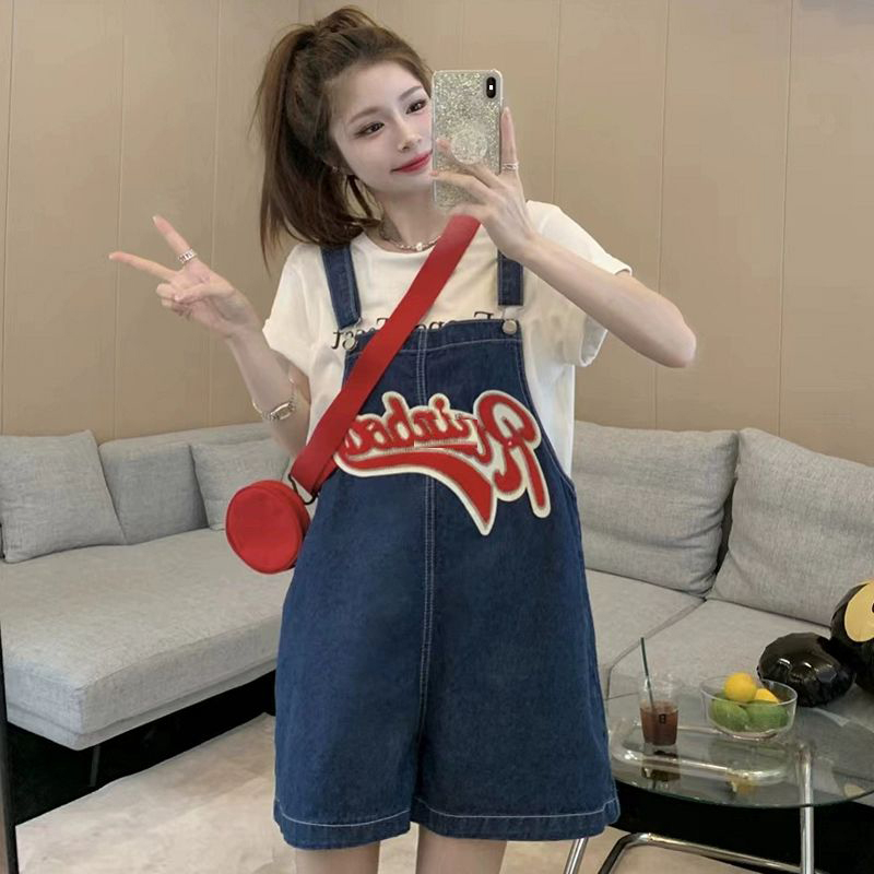 เอี้ยมกางเกง เอี๊ยม ปรับความยาวสายได้ เปิดปิดสายได้ เหมาะกับไปเดท