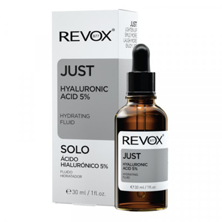 REVOXB77 JUST HYALURONIC ACID 5% HYDRATING FLUID รีโวกซ์บี77 ไฮยาลูโรนิก แอซิด5% เซรั่มให้ความชุ่มชื้น 30ml.