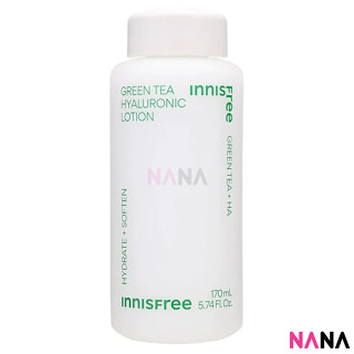 Innisfree Green Tea Hyaluronic Lotion 170ml อินนิสฟรี โลชั่นบำรุงผิวสกัดจากชาเขียว