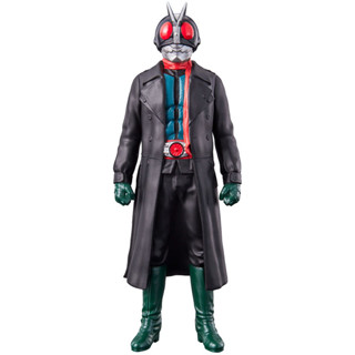 SJ ซอฟท์คาเมนไรเดอร์ไอ้มดแดง V2. Bandai Namco Movie Monster Series 🧩 Shin Kamen Kamen Rider (coat ver.) Soft Vinyl ใหม่