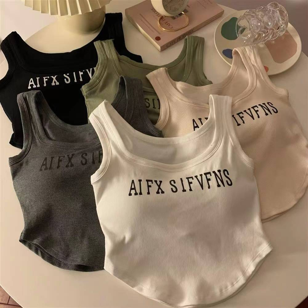 ส่งจากไทย 𝙎𝙩𝙪𝙙𝙞𝙤𝘽𝙧𝙖 bra-199 เสื้อกล้ามสายเดี่ยว แนว y2k