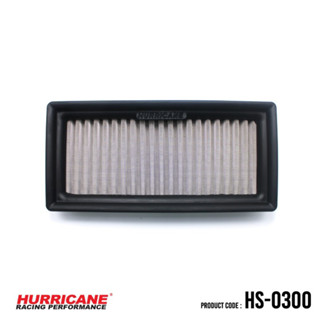 HURRICANE กรองอากาศสแตน , ผ้าแดง Mitsubishi ( Attrage , Xpander ) Toyota ( Avanza , Sienta , Vios , Yaris ) HS-0300