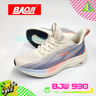 Baoji รุ่น BJW 930 รองเท้าผ้าใบ บาโอจิ สำหรับผู้หญิง สำหรับ ใส่ออกกำลังกาย ทำงาน เที่ยว น้ำหนักเบา ใส่สบาย