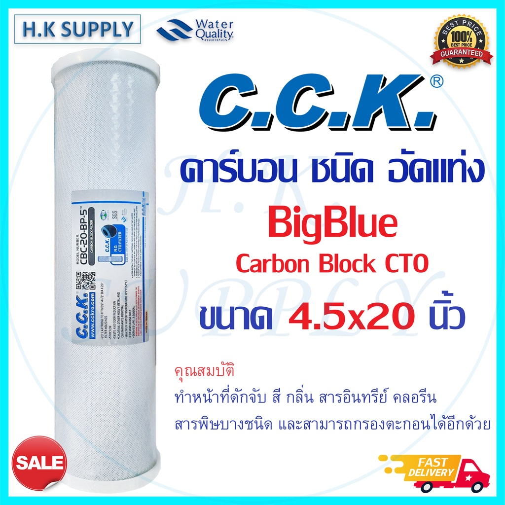 ไส้กรองน้ำ บิ๊กบลู CTO 20