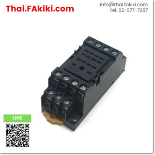 มือสองพร้อมส่ง, (C)Used, PYFZ-14-E Socket Relay, ซ็อกเก็ตรีเลย์ สเปค 14pins, OMRON (66-008-194)