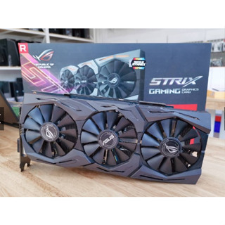 การ์ดจอมือสอง ประกันศูนย์เหลือ Asus Rog Strix RX580 8GB GDDR5