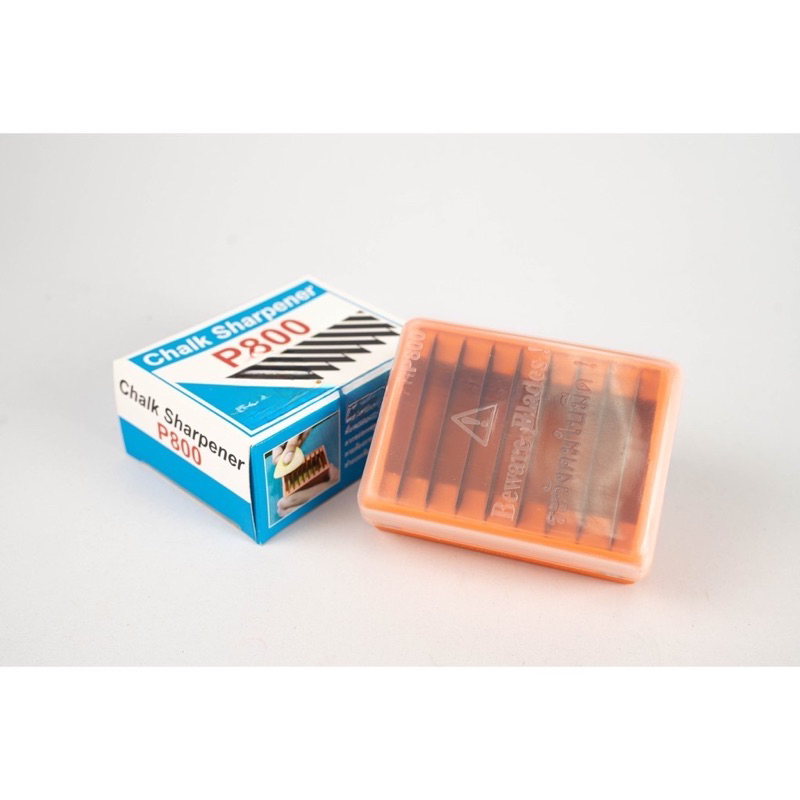 ที่เหลาชอล์ก ที่ลับชอล์ก ที่เหลาชอล์ค P800 chalk sharpener ตรา วีไอพี ขนาดใหญ่8ใบมีด สแตนเลสสตีล ไร้สนิม