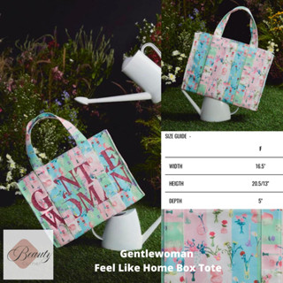 [พร้อมส่ง] กระเป๋า Gentlewoman Feel Like Home Box Tote