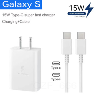 Samsung Fast Charge Adapter USB-C15W สายชาร์จ 5A 60W (Type-c ถึง Type-c) 1M ใช้ได้กับ: s20 21 22 23 noet10+ note20+