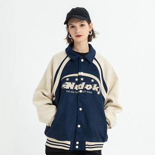 เสื้อแขนยาว star varsity แจ็คเก็ตเบสบอล สเวตเตอร์