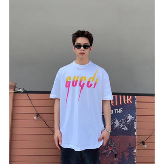 New Arrivals  Gucci T-Shirt งานออริ งานดีสุด   Size  S 40-42” M 42-44” L 44-46” XL 46-48”