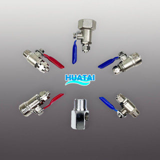 วาล์วเครื่องกรองน้ำ วาล์วสามทาง วาล์วถังน้ำ 2หุน ~4หุน Stainless Ball valve for water filter water tank