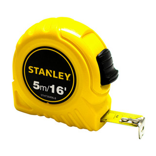 STANLEY ตลับเมตร STANLEY รุ่น 30 - 496 ขนาด 5 เมตร x 19 มม. สีเหลือง