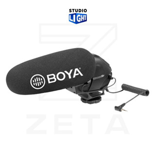 Boya BY-BM3031 Shotgun Supercardioid Microphone ไมค์ติดหัวกล้อง ไมโครโฟนสำหรับติดหัวกล้อง