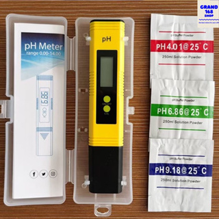 A179 pH Meter เครื่องวัดค่าน้ำ pH 0-14 วัดค่าน้ำ แบบใส่ถ่าน ที่วัดกรด-ด่างของน้ำ PH ของน้ำ หน้าจอ LCD