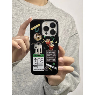 เคสโทรศัพท์ แบบนิ่ม สำหรับรุ่น14 14PRO 14MAX 13 13PRO 13PROMAX 12 12 Pro Max 11 8plus 7plus XR X XS Max 11PROMAX#908