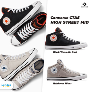 Converse Collection รองเท้าผ้าใบ รองเท้าหุ้มข้อ UX Chuck Taylor All Star High Street MID A06200CF3BKXX / A06199CF3CMXX (2600)