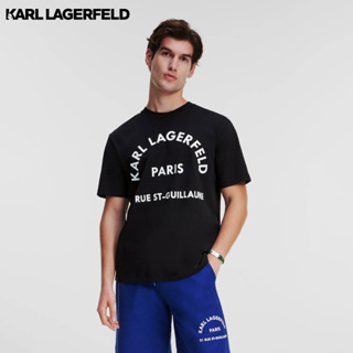 Karl Lagerfeld - ATHLEISURE RUE ST-GUILLAUME T-SHIRT 235M1710 เสื้อยืด