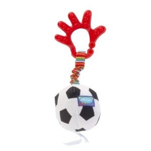 Playgro Baby Sports Balls-Mini Soccer ของเล่นรถเข็นเด็ก