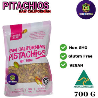 Pitachio ถั่วพิสตาชิโออบ พิสตาชิโอส์  พทาชิโอ ทำขนม Raw california Pitachios nuts 700g.นำเข้าจากประเทศออสเตรเลีย