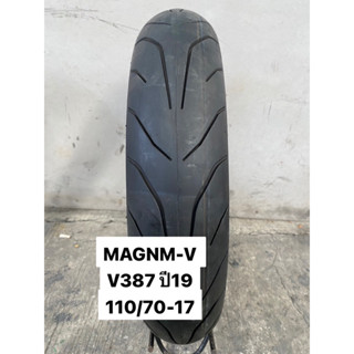 MAGNUM-V V387 ขนาด 110/70-17 ปี19 ห่อเทา