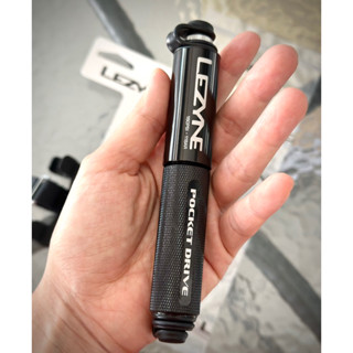 สูบมือจักรยานเล็กที่สุด Lezyne Pocket Drive แรงดันmax 160 psi สูบพกพา