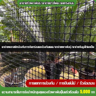 ตาข่ายพลาสติก สี่เหลี่ยม สีดำ กว้าง 1m 1.2m 1.5m 1.8m รั้วพลาสตก ช่องตา 39mm PVC ทำกรงเลี้ยงสัตว์ปีก เช่น ไก่ เป็ด นก