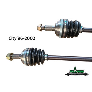 เพลาขับ เพลาขับหน้า Taker Driveshaft แบบ Standard สำหรับ Honda City Type Z 96-02 แบบคู่