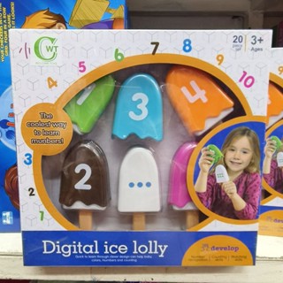 🏅Kids learning🏅Digital Ice Lolly เกมส์นับเลข ของเล่นสอนนับเลข ไอติมสอนเลข