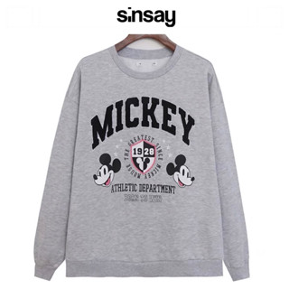 เสื้อสเวตเตอร์ MICKEY แบรนด์❣️SINSAY❣️ แท้💯% (Ts198)