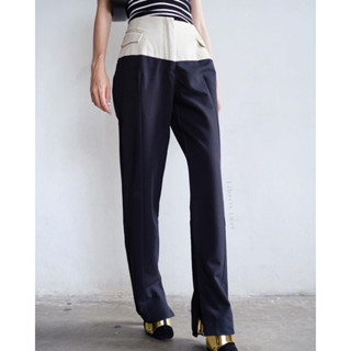 4559 Cream/Black pants