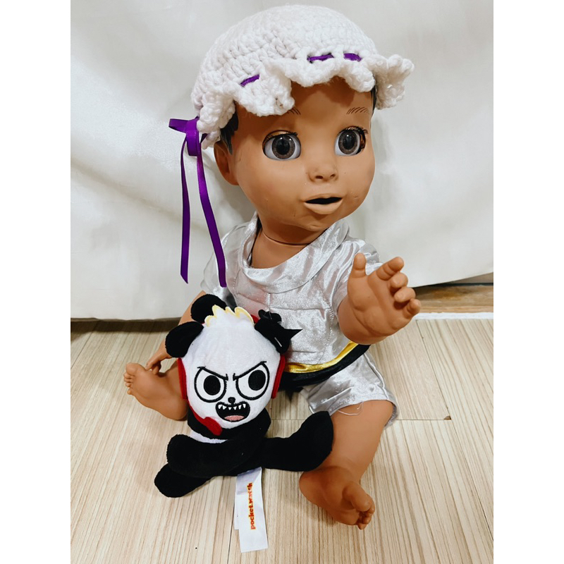 ตุ๊กตาหมีแพนด้า Ryan's World 2018 Panda 6 Inch Plush Collectable ขนนิ่ม สภาพดี