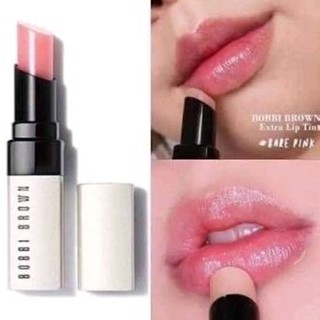 ขนาดทดลอง ครึ่งหนึ่งไซส์ขาย 0.7กรัม BOBBI BROWN  Sheer tinted lip balm BARE PINK A sheer pink tint Extra Lip Tint บำรุง