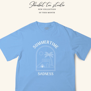 sherbetteeshop|เสื้อยืดลาย summertime sadness