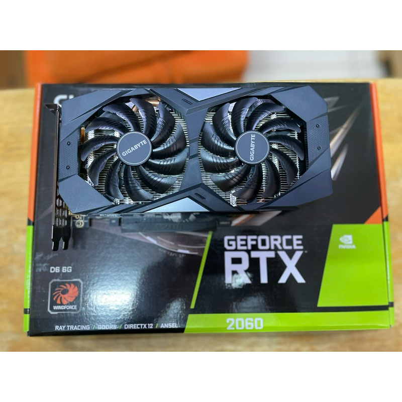 Gigabyte Geforce RTX2060 6gb (มือสอง)