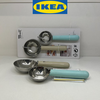 IKEA อิเกีย LÄTTBAKAD เลทท์บาแก็ต ที่ตักไอศกรีม ชุด 2 ชิ้น