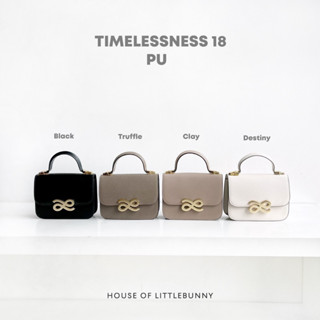 littlebunnystore Timelessness18cm Pu กระเป๋าสะพายข้าง