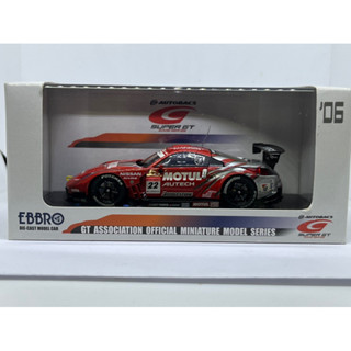 พร้อมส่งจากไทย 1/43 EBBRO SuperGT MOTUL AUTECH Z 2006 no.22 นำเข้าJapan