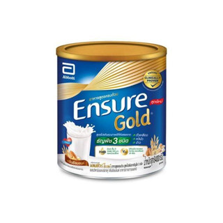 ENSURE Gold Almond เอนชัวร์ โกลด์ อาหารสูตรครบถ้วน กลิ่นอัลมอนด์ (400g.)