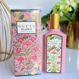 💥หวานละมุน ฉ่ำใจ กลิ่นคนสวย💥 Gucci Flora Gorgeous Gardenia EDP : ขนาดทดลอง แบบสเปรย์ Tester ของแท้ 100%