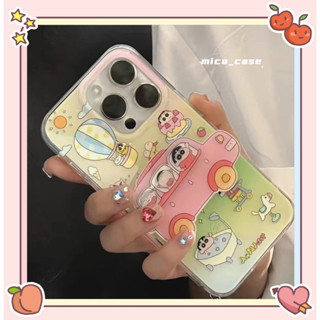 🐱‍🐉จัดส่งภายใน 24 ชม🌹 เคสไอโฟน 11 12 13 14 Pro Max เครยอนชินจัง ความนิยม แฟชั่น เรียบง่าย Case for iPhone ผลิตภัณฑ์ร้อน