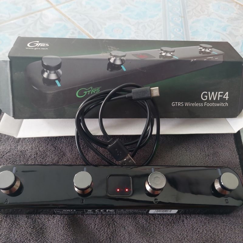 GTRS GWF4 Wireless Footswitch ฟุตสวิตช์ไร้สายมือสอง
