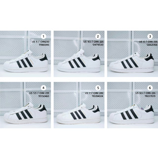 รองเท้ามือสอง Adidas Superstar แบรนด์แท้