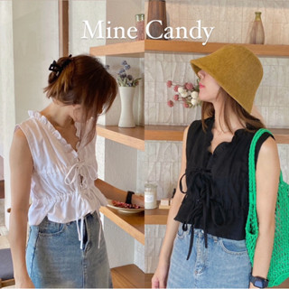 mineclothes | Mine Candy 🐰 เสื้อแขนกุด เสื้อสไตล์มินิมอล