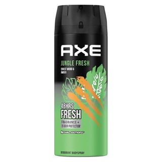 AXE Deodorant Body Spray Jungle Fresh 50ml แอ๊กซ์ สเปรย์น้ำหอมระงับกลิ่นกาย จังเกิล เฟรช 50 มล.