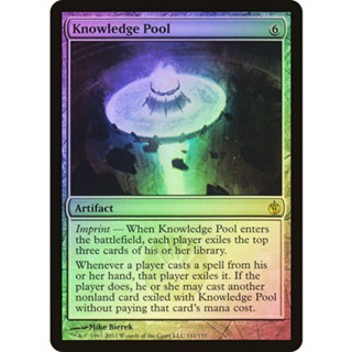 [MTG] Knowledge Pool [MBS] [ARTIFACT] [RARE] [FOIL] [ENG] (การ์ดเมจิค / Magic the Gathering)