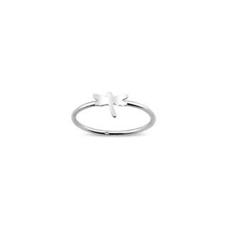 Silver thai Jewelry แหวนเงินแท้ 92.5% รุ่นPLSRG57 Sterling Silver Dragonfly Ring