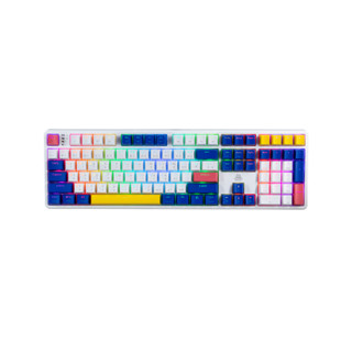 [ประกัน 2ปี] EGA TYPE CMK3 White RGB Spectrum Gaming Keyboard คีย์บอร์ด คีย์บอร์ดเกมมิ่ง คีย์บอร์ดRGB - HITECHubon